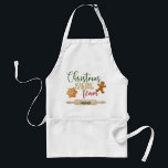 Christmas - "Christmas Baking Team"- Personalise Standard Apron<br><div class="desc">Christmas - "Christmas Baking Team"- Personalise with your Name!   Also available without Roller Pin/Name</div>