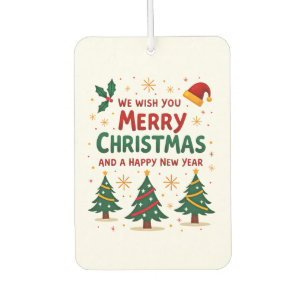 Christmas Christmas Christmas Christmas Christmas Car Air Freshener