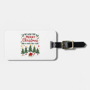 Christmas Christmas Christmas Christmas Christmas Luggage Tag