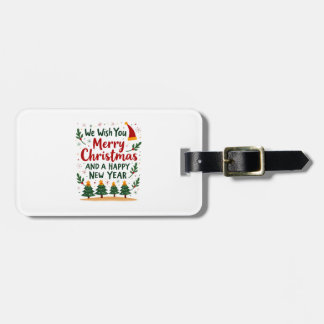 Christmas Christmas Christmas Christmas Christmas  Luggage Tag