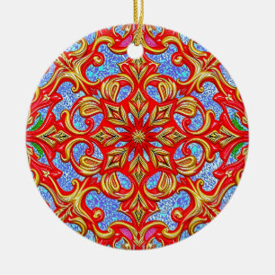 CHRISTMAS ~ Christmas Design ~ Ceramic Tree Decoration