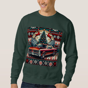 christmas christmas sweatshirt pontiac GTO 1966