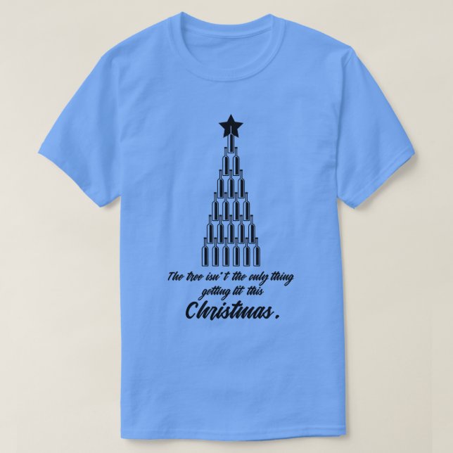 Christmas Christmas Tree 1 T-Shirt (Design Front)