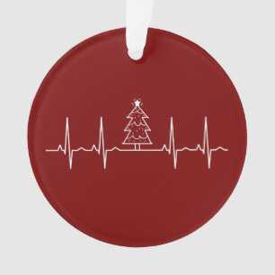 Christmas - Christmas Tree Heartbeat Ornament