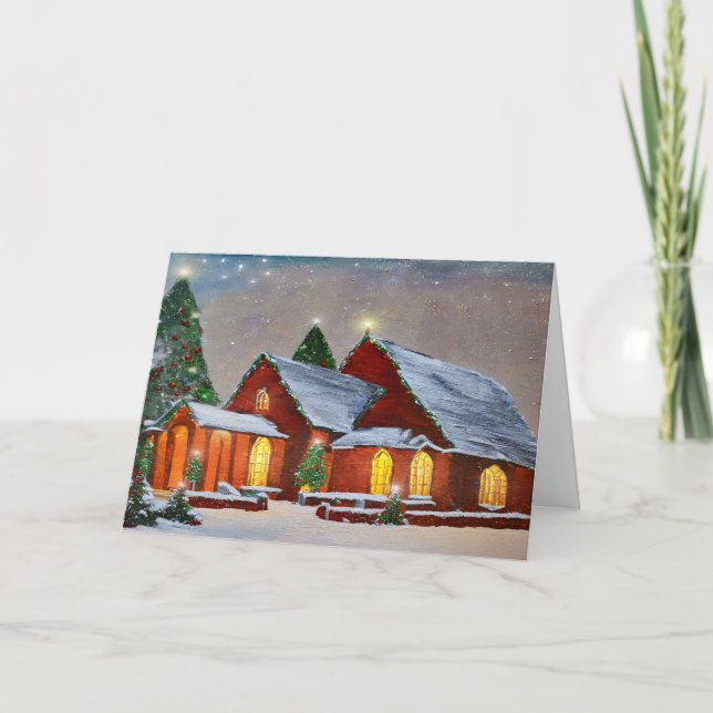 Christmas Church Card (Front)