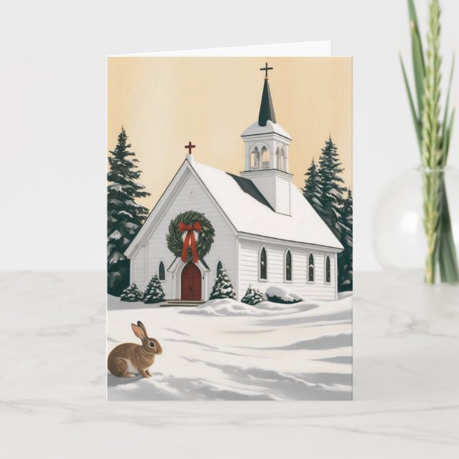 Christmas Church Holiday Card (Front)