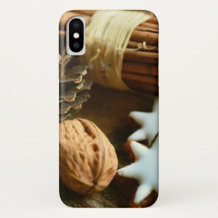 Christmas Cinnamon Sticks and Stars Case-Mate iPhone Case