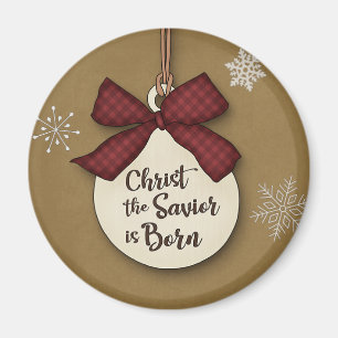 Christmas Circle Magnet