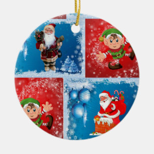Christmas Circle Ornament