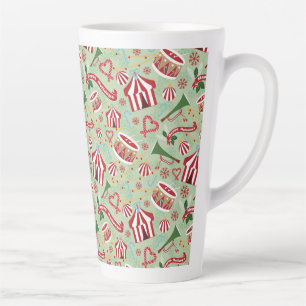 Christmas Circus Latte Mug