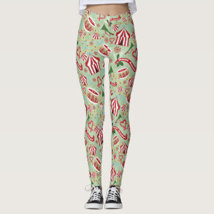 Christmas Circus Leggings