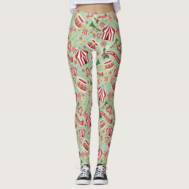 Christmas Circus Leggings (Front)