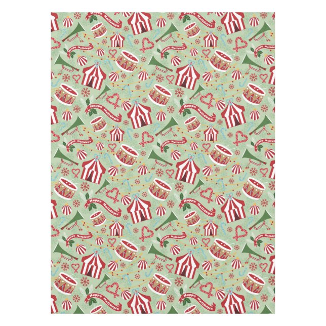 Christmas Circus Tablecloth (Front)