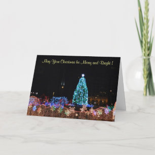 Christmas City Lights Card
