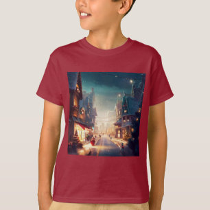 Christmas City Street 2 T-Shirt