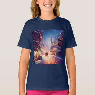 Christmas City Street 4 T-Shirt