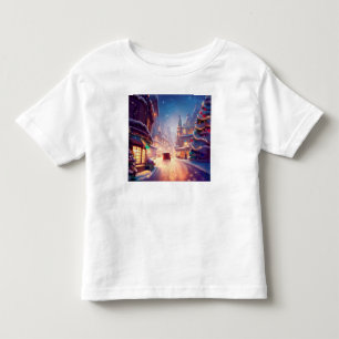 Christmas City Street 4 Toddler T-Shirt