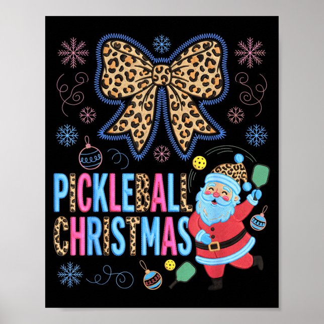 Christmas Ckleball Fun_ Funny For The Srts Lover  Poster (Front)