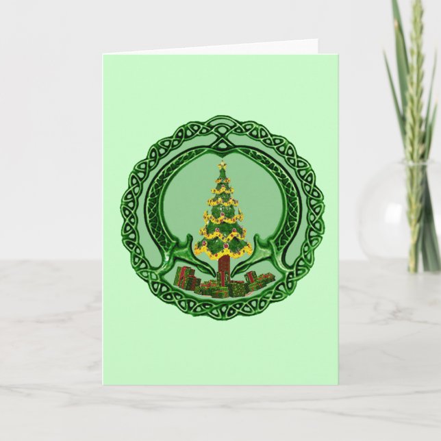 Christmas Claddagh Holiday Card (Front)