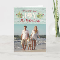 Christmas Coastal Joy Sand Dollar Holiday Photo