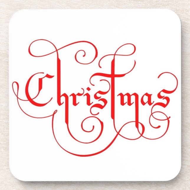 CHRISTMAS COASTER (Front)