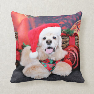 Christmas - Cocker Spaniel - Tobey Cushion