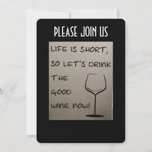 "CHRISTMAS COCKTAIL PARTY" INVITATION