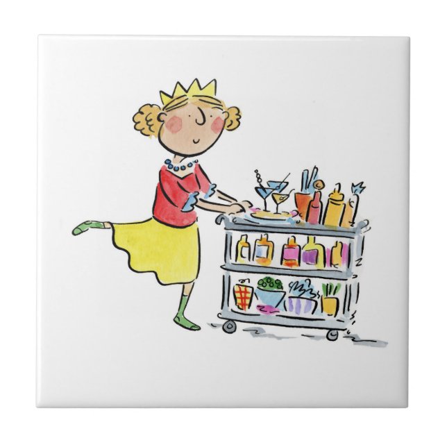 Christmas Cocktails Tile (Front)