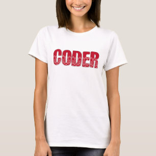 Christmas Coder, Software Engineer, Women in Tech T-Shirt