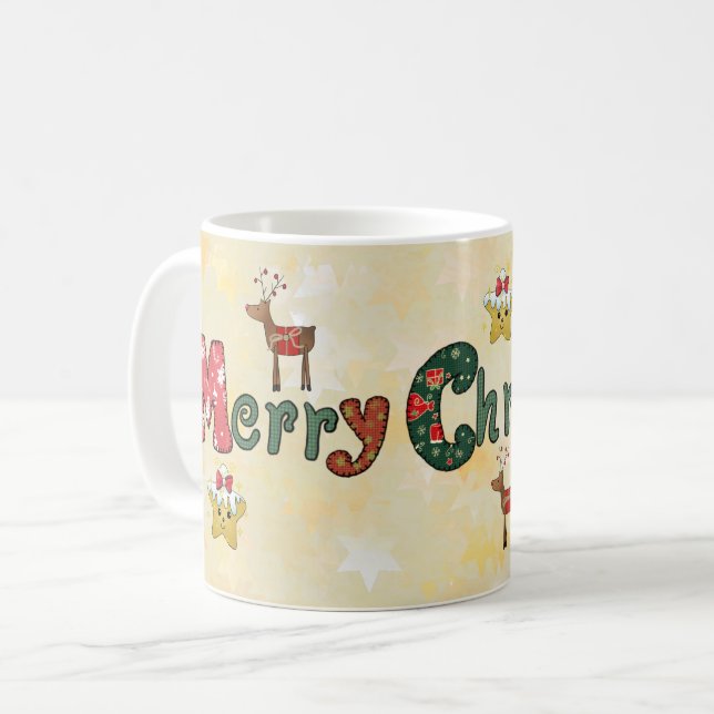 Christmas Coffee Mug (Front Left)