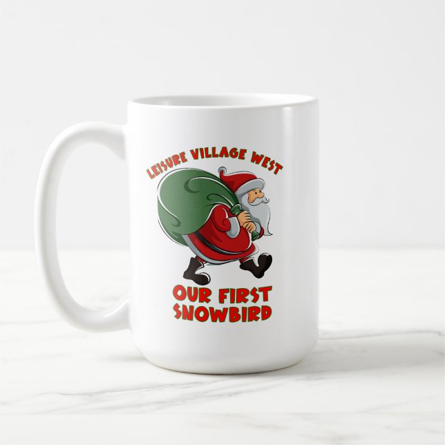 Christmas Coffee Mug (Left)