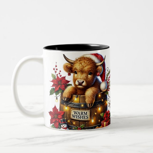 Christmas Coffee Mug (Left)