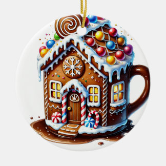 Christmas Coffee Ornament