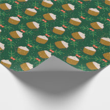 Christmas Coffee Wrapping Paper