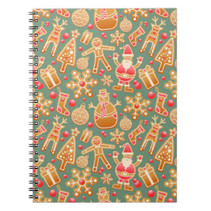 Christmas Collage Notebook
