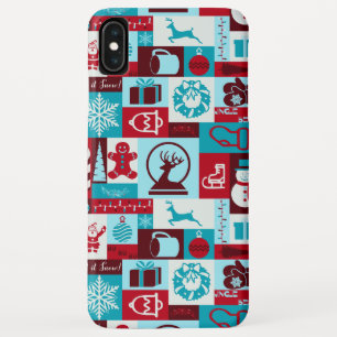 Christmas Collage (Red/Blue) Case-Mate iPhone Case