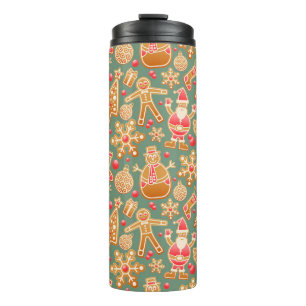 Christmas Collage Thermal Tumbler