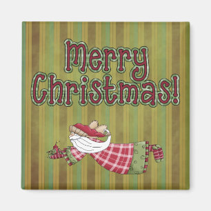 Christmas Collection Santa Angel Fridge Magnet
