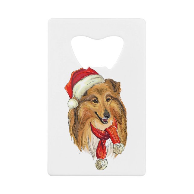 Christmas Collie dog (Front)