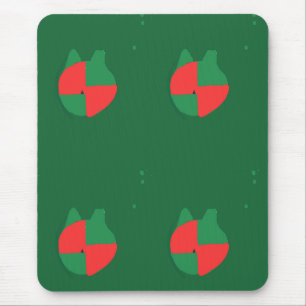 Christmas Colors Mouse Pad