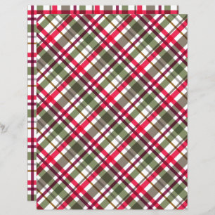 Christmas Colours Plaid