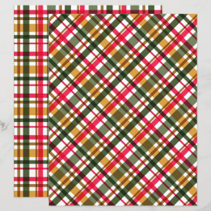 Christmas Colours Plaid 
