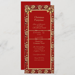 Christmas Company Partytime Invitation