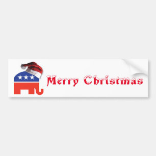 Christmas Conservative Bumper Sticker