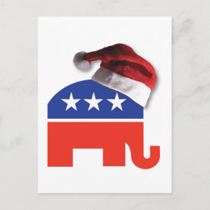 Christmas Conservative Holiday Postcard