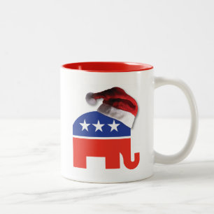 Christmas Conservative Two-Tone Coffee Mug