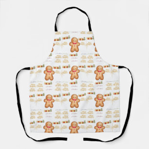 Christmas cookie apron