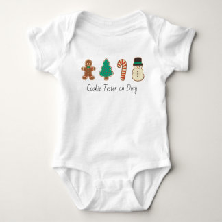 Christmas Cookie  Baby Bodysuit