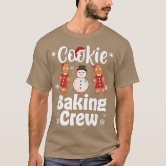 Christmas Cookie Baking Crew Funny Pajamas Family  T-Shirt