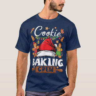 Christmas Cookie Baking Crew Funny Pyjamas Family T-Shirt